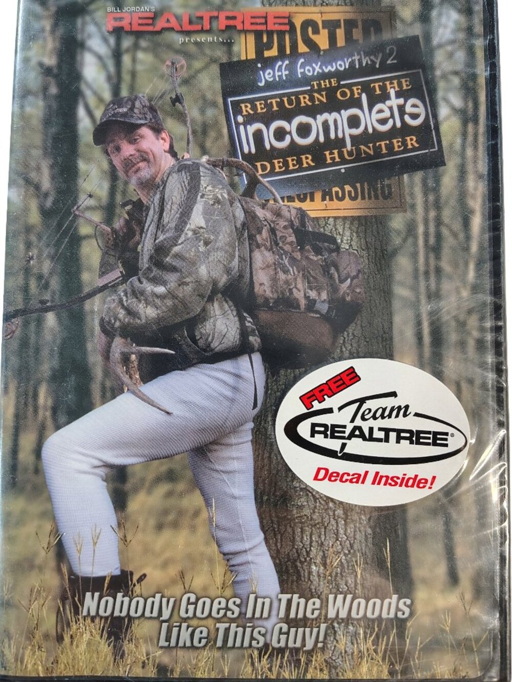(2001) Still Sealed Jeff Foxworthy 2 - Return Of The Incomplete Deer Hunter DVD